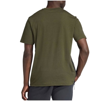 Camiseta Masculina Adidas Essentials 3 Listras - Foto 2
