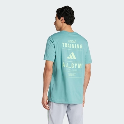 Camiseta Masculina Adidas All Gym Estampada Climacool - Foto 3