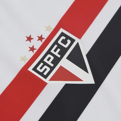 Kit Infantil de Uniforme de Futebol New Balance São Paulo I 25/26 - Foto 3