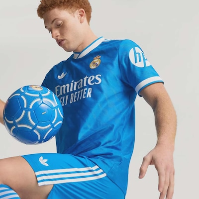 Camisa Real Madrid III 25/26 Masculina Adidas Jogador - Foto 5