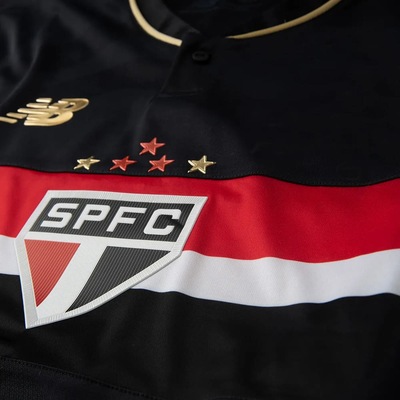 Camisa do São Paulo Comemorativa New Balance 25/26 Infantil - Foto 5