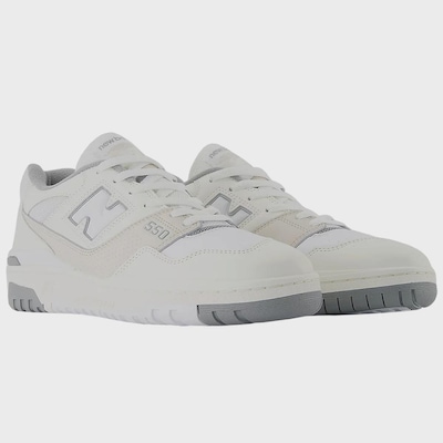 Tênis New Balance NB 550 White Beige - Masculino - Foto 2