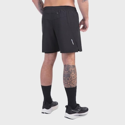 Shorts de Corrida Mizuno 2x1 High 3/7 Masculino - Foto 3