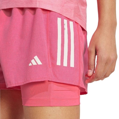 Short Feminino Adidas 2 em 1 Own The Run Climacool - Foto 4