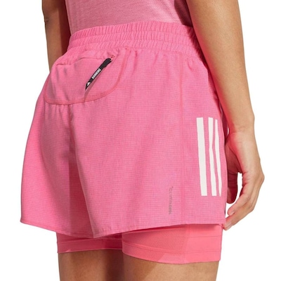 Short Feminino Adidas 2 em 1 Own The Run Climacool - Foto 5