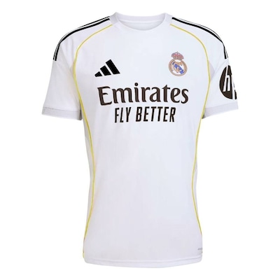Camisa Real Madrid I 25/26 Masculina Adidas - Foto 3