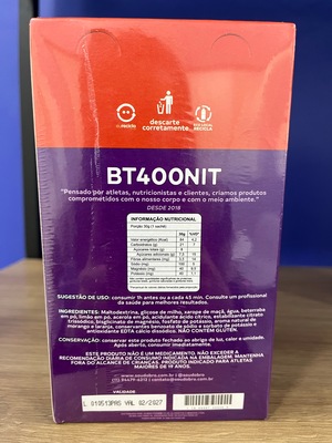 BT 400 Nitrato Gel Dobro sabor Laranja e Morango - 10un x 30g - Foto 4