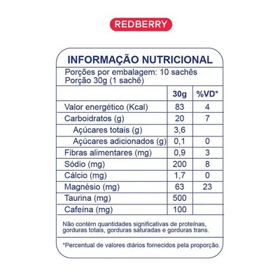 BT 400 Nitrato Gel sabor Redberry  - 10un x 30g - Foto 3