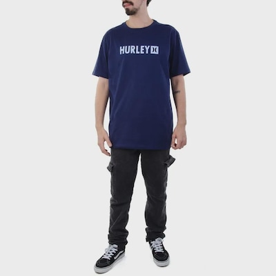 Camiseta Hurley Silk Square - Masculino - Foto 4