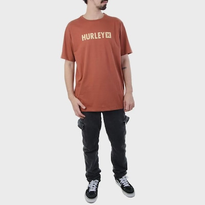 Camiseta Hurley Silk Square - Masculino - Foto 4