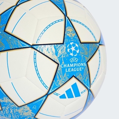 Kit Bola de Futebol de Campo Adidas UCL Champion League Training + Bomba de Ar Preta - Foto 4