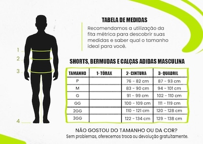 Bermuda Masculina Adidas Essentials 8" - Foto 6