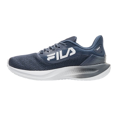 Tênis Fila Efecto Caminhada Marinho e Branco - Masculino - Foto 2