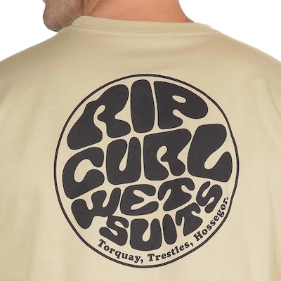 Camiseta Rip Curl Wettie Suit Icon SM26 Masculina - Foto 4