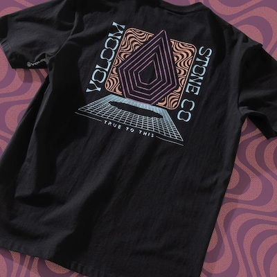 Camiseta Masculina Volcom Plated SM26 - Foto 4