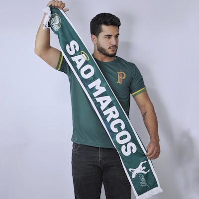 Cachecol Palmeiras São Marcos Cachecol Mania - Adulto - Foto 2