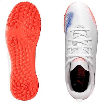 Chuteira Society Júnior Puma Future 8 Play TT - Foto 6