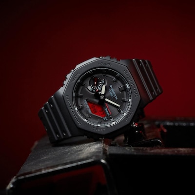 Relógio Casio G-Shock GA-B2100BBR-1ADR Black and Bold Red - GA-B2100 Black and Bold Red - Foto 5