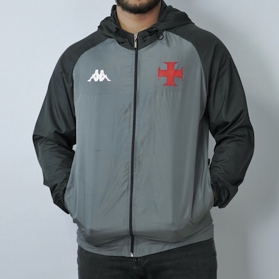 Jaqueta Vasco da Gama Corta-Vento Kappa Atletas 2025 Masculina - Foto 2