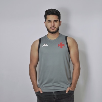 Camisa Regata do Vasco da Gama 25/26 Treino Kappa Masculina - Foto 2
