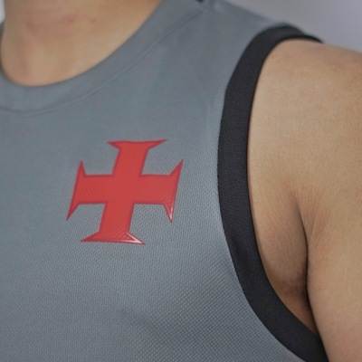Camisa Regata do Vasco da Gama 25/26 Treino Kappa Masculina - Foto 4