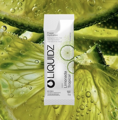 Eletrólitos Zero Açúcares Liquidz® - Sabor Limonada Tropical - Kit 1 Caixa - 14 sachês - Foto 5