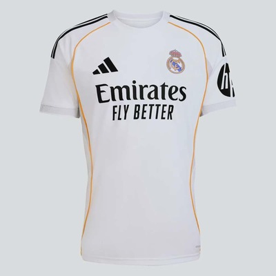 Camisa Real Madrid I 25/26 Home adidas Masculina - Foto 4