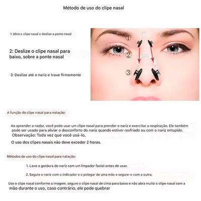 Kit Protetor De Ouvido Nasal E Anatômico Gold Sports - Foto 6