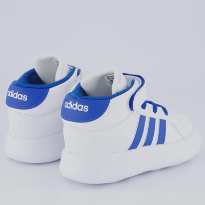 Tênis adidas Grand Court Mid Infantil - Foto 3