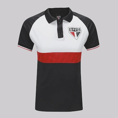 Camiseta Polo Sâo Paulo Triple FutFanatics Masculina - Foto 1