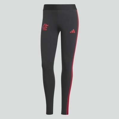 Calça Legging adidas DNA Flamengo 2025 Feminina - Foto 4