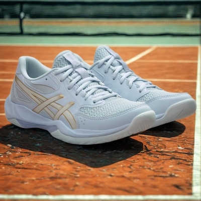 Kit Tênis ASICS GEL-Rocket 12 E Meia - Feminino - Foto 2