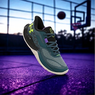 Kit Tênis Under Armour Dime E Meia - Masculino - Foto 2