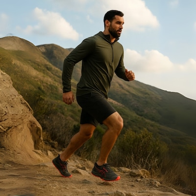 Kit Tênis ASICS Trabuco Terra 3 E Meia - Masculino - Foto 2