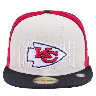 Boné Masculino New Era 59FIFTY Fitted Kansas City Chiefs NFL Game 2025 New Era - Foto 2