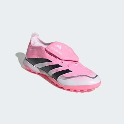 Chuteira Society Adulto adidas Predator League Turf Beckham com língua dobrável - Foto 6