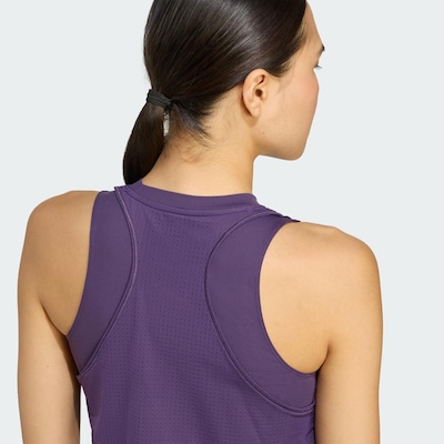 Camiseta Regata de Treino Feminina adidas 2 em 1 Cool Intensity - Foto 6