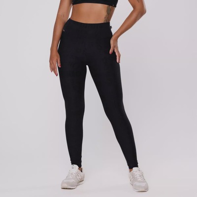 Calça Legging Orbis Cintura Alta Jacquard Poliamida - Foto 6
