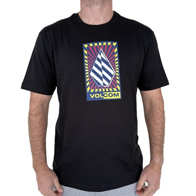 Camiseta Volcom Warble WT25 Masculina - Foto 1