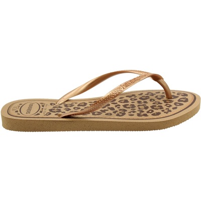 Chinelo Havaianas Slim Animal Print Feminino - Foto 2