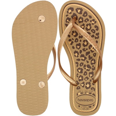 Chinelo Havaianas Slim Animal Print Feminino - Foto 3