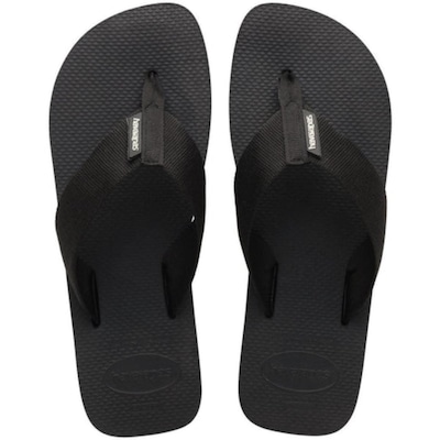 Chinelo De Dedo Havaianas Urban Basic Material Masculino - Foto 1