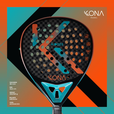 Raquete Padel Kona K-Doze 12k - Foto 2