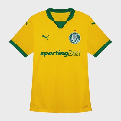 Camisa do Palmeiras III 25/26 Feminina Puma Torcedora - Foto 1