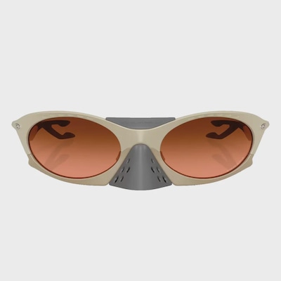 Óculos de Sol Unissex Oakley Plantaris Matte Sand Prizm Brown Gradient - Foto 2