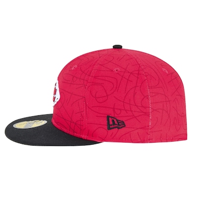 Boné Masculino New Era 59FIFTY Fitted Kansas City Chiefs NFL Game 2025 - Foto 6