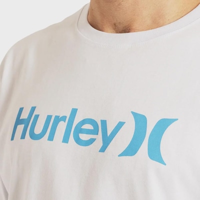 Camiseta Masculina Hurley Plus Size Solid - Foto 3