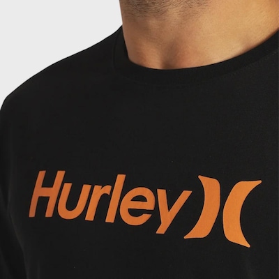 Camiseta Masculina Hurley Plus Size Solid - Foto 3