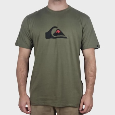 Camiseta Quiksilver Comp Logo Masculino - Foto 1