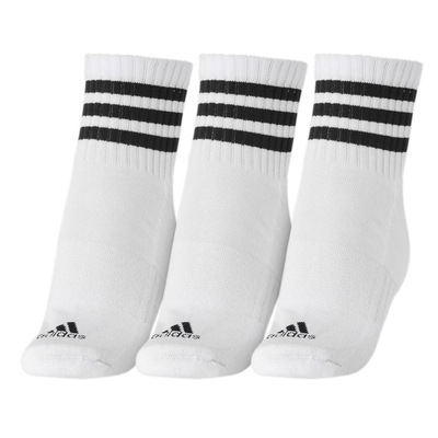 Meia adidas 3S C SPW Mid 38 Ao 40 - Pack Com 03 Pares - Foto 3